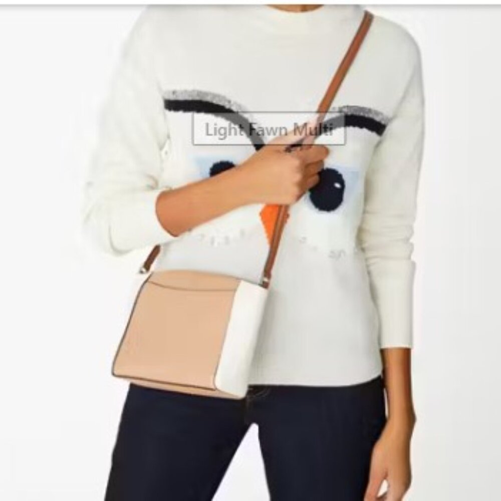 Kate Spade Crossbody in Light Fawn Multi NWT - Picture 7 of 10